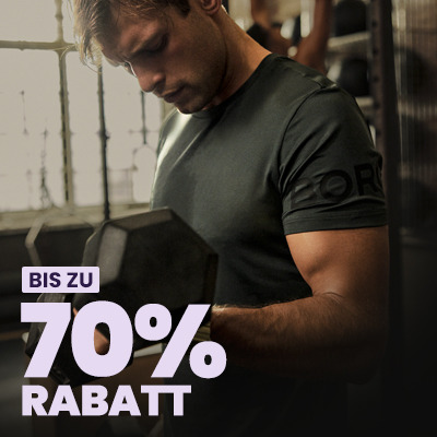 Fitnesskleidung bis zu 70% Rabatt