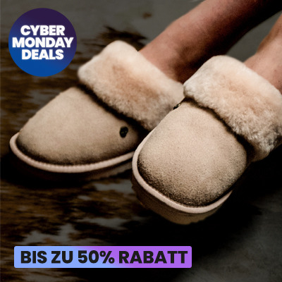 Pantoffeln bis zu 50% Rabatt