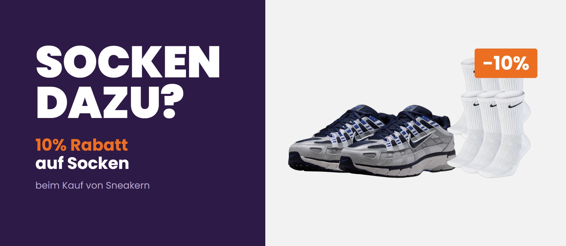 10% Rabatt auf Socken